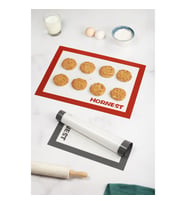 Fırınlanabilir Kendinden Yağlı Silikon Pişirme Matı Hamur Açma Matı Silpat 30x40 Cm 1 Adet