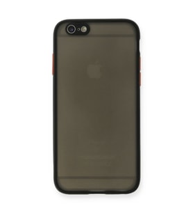 Apple iPhone 6 Kılıf Montreal Silikon Kapak - Siyah