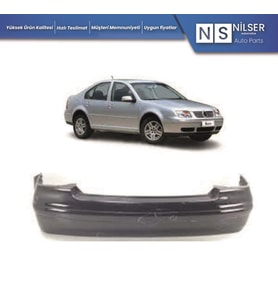 Volkswagen Bora Arka Tampon Astarlı+ Band ve İç Braket 1998-2003