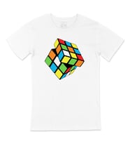 Rubik Küp Tasarımlı Tişört