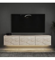 TV Sehpası Duvara Asma Norm Traverten 160 cm