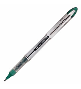 Uni-Ball Roller Kalem Vision Elite Bilye Uç 0.8 MM Yeşil (12 Li Paket)