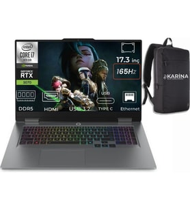Lenovo Loq 17IRX10 I7-14700HX 83JH006HTR-13 96GB 4tb RTX5070 8gb Freedos 17.3" 165Hz Full Hd Gaming Laptop