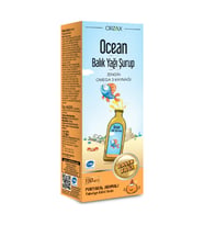 Ocean Omega 3 Portakallı Balık Yağı Şurubu 150 ml
