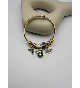 Çelik Gold Pandora Bileklik - 25-blk287