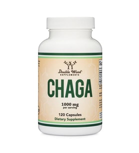 Chaga Mushroom Supplement 1000 mg 120 Kapsül
