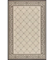 Eliana Home Baskılı, Yıkanabilir Kaymaz Taban Salon Halısı LNA1715 100x150 cm (Bej)