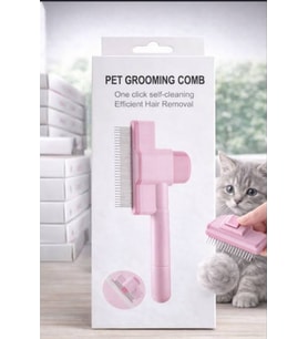 Pet Grooming Comb Basmalı Kedi Köpek Pire Tarağı