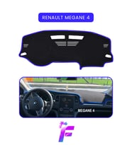 RENAULT Megane 4 Araca Özel Torpido Örtüsü Ön Göğüs Kılıfı Tam Koruma Oto Aksesuar A65