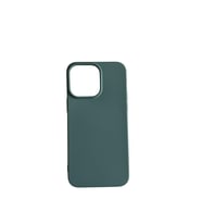 iPhone 14 Pro Max ile Uyumlu Cappy Silikon Kılıf Yeşil