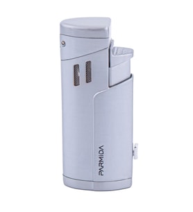 Parmida 3 Torch Pürmüz Gümüş Puro Çakmağı