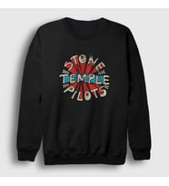 Presmono Unisex Siyah Stone Temple Pilots Sweatshirt 450281tt