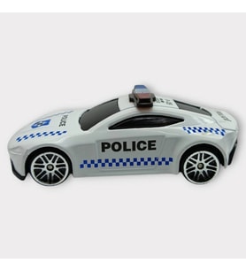 Metal Mini Polis Arabası 8 cm - Polis - 5 - 1 ADET