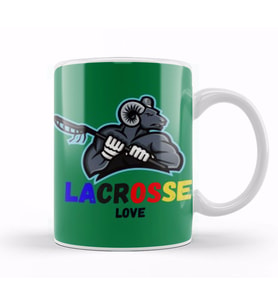 Lacrosse Lover Funny Lacrosse Gift For Lacrosse Mom Dad  's Kupa Bardak Porselen