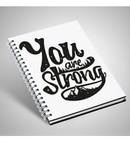 You Are Strong Motto Defter