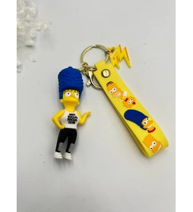 Sevimli Marge Simpsoon Figürlü Anahtarlık