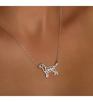 Gümüş Köpek Silüeti