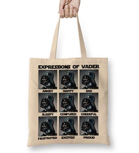 Vader Expressions Bez Çanta Uzun Saplı