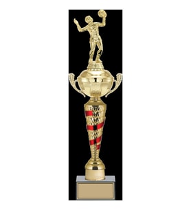 ODAK KUPA - Figürlü Kupalar - Voleybol Kadın Figürlü Kupalar FG-078 C - 50 cm