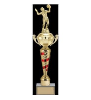 ODAK KUPA - Figürlü Kupalar - Voleybol Kadın Figürlü Kupalar FG-078 C - 50 cm