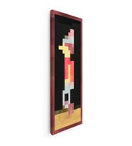Dikey Kanvas Tablo Panoramik Graham Piksel Minecraft Tablosu Ev Ofis Salon Duvar Dekoru