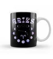 Zodiac Sign Aries Kupa Bardak Porselen