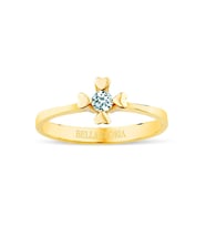 Bella Gloria 0,14ct Tektaş Pırlanta Yüzük (SL8A001)