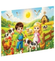 Ca Games Puzzle Çiftlik Ahşap Caahs-3500