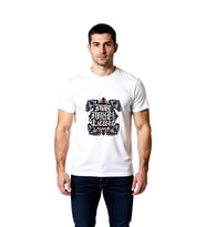 Erkek Kas Yap Bahane Değil Baskılı Grafik Tişört Motivasyon Spor Gym Kültürü Günlük Rahat Modern