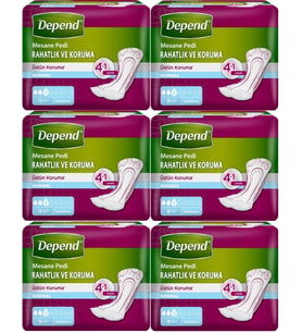 Depend Mesane Pedi Normal Rahatlık ve Koruma 48 Adet (4PK*12)