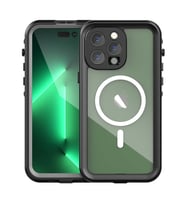 Apple iPhone 14 Pro Max Uyumlu Kılıf 1-1 Su Geçirmez Kılıf (Siyah)