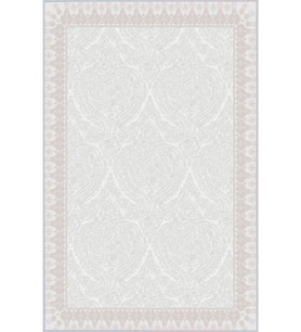 Eliana Home Baskılı, Yıkanabilir Kaymaz Taban Salon Halısı LNA1552-HT391 100x150 cm (Bej)