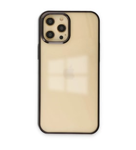 Apple İphone 12 Pro Max Kılıf Element Silikon - Siyah