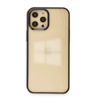 Apple İphone 12 Pro Max Kılıf Element Silikon - Siyah