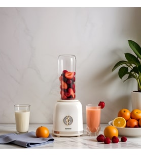 Karaca Retro Personal Kişisel Smoothie Blender Cream