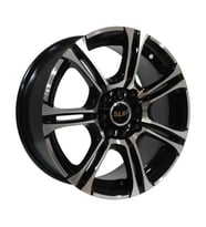 AKD-A2032-02 6.0x14" 4x100 ET35 73.1 Black Machined 14 İnç Jant Takımı (4 Adet)
