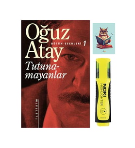 Tutunamayanlar - Oğuz Atay Romanları 9789754700114 Noki Sarı Fosforlu Kalem - Not Defterli Seti (Renksiz)