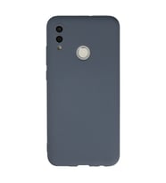 Huawei P Smart 2019 Kılıf Nano İçi Kadife Silikon - Gri