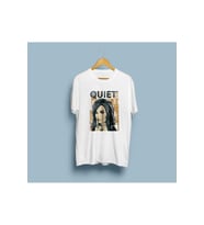 Oversize Quiet Kadın Tasarım Unisex T-shirt