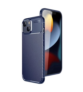 İphone 15 Auto Focus Karbon Kapak - Lacivert