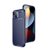 İphone 15 Auto Focus Karbon Kapak - Lacivert