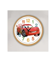 bilge Tasarım Çocuk odası Duvar Saati 30 x 30 CM (Karışık)