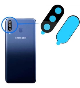 Samsung Galaxy M30 M305F İle Uyumlu Kamera Camı