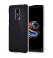 Spigen Redmi 5 Plus ile Uyumlu Kılıf Thin Fit Crystal Crystal Clear