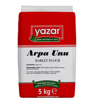 Yazar Taş Değirmende Öğütülmüş Arpa Unu 5 Kg