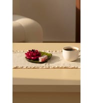 Pembe Lotus Çiçeği Dekoratif Tabak