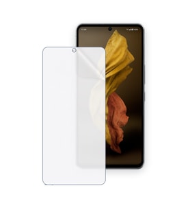 SChitec SHARP Aquos R7 Uyumlu Ön Yüzey Nano Şeffaf Hidrojel Ekran Koruyucu