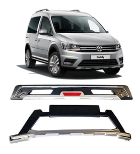 Volkswagen Caddy Uyumlu Ön Arka Tampon Koruma Difüzör