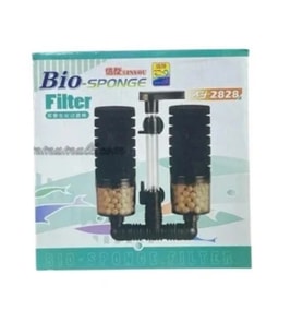 Xinyou XY-2828 Çift Süngerli Medya Hazneli Dikey Akvaryum Pipo Filtre