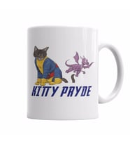 Kitty Pryde Lince Negra Cat Kedi Kupa Bardak Porselen